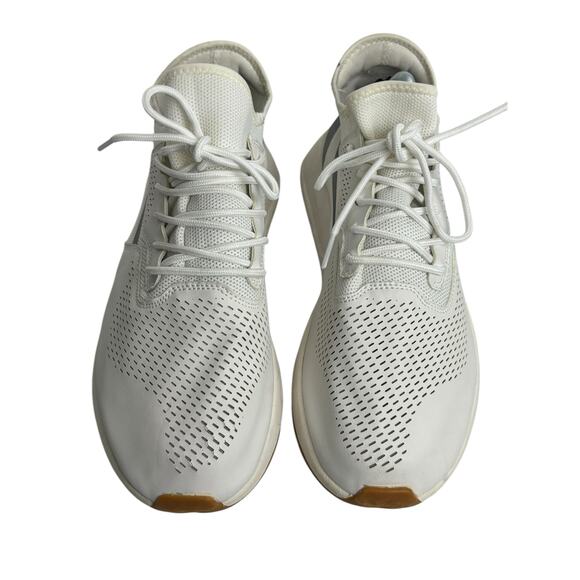 Zara Men's Classic White Sneakers with Gray Detail  EU Size 44, US Size 11 - Picture 2 of 13